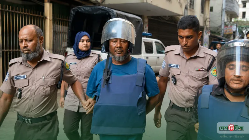 নাশকতার ষড়যন্ত্রের অভিযোগ: নিষিদ্ধ সংগঠনের ৬ নেতা ৩ দিনের রিমান্ডে