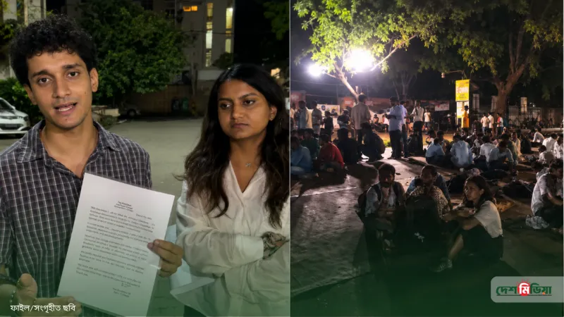 মাঝরাতে রুদ্ধশ্বাস বৈঠক: কোনো বিক্ষোভকারীকে বিপদে পড়তে দেবে না ‘ককরোচ জনতা পার্টি’