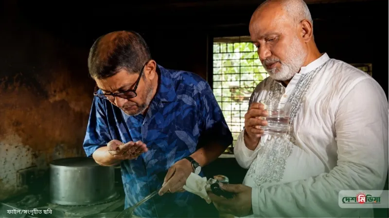 খুলনায় স্বাস্থ্যমন্ত্রীর ঝটিকা সফর: রোগীদের তরকারি মুখে নিয়েই ফেলে দিলেন মন্ত্রী