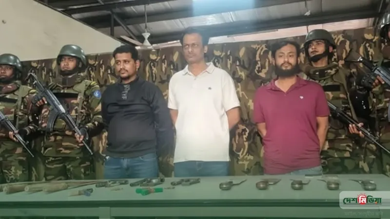 অবৈধ অস্ত্রের বিরুদ্ধে সেনাবাহিনীর অভিযান: নির্বাচনকে সামনে রেখে রাজধানীতে সতর্কতা