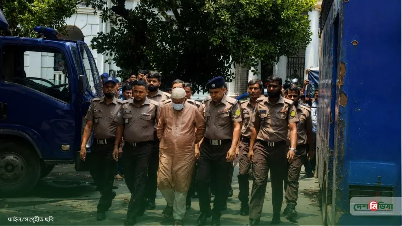 শহীদ আবু সাঈদ হত্যাকাণ্ড: দণ্ডপ্রাপ্ত সাবেক ভিসি হাসিবুর রশিদ এখন ট্রাইব্যুনালের কাঠগড়ায়