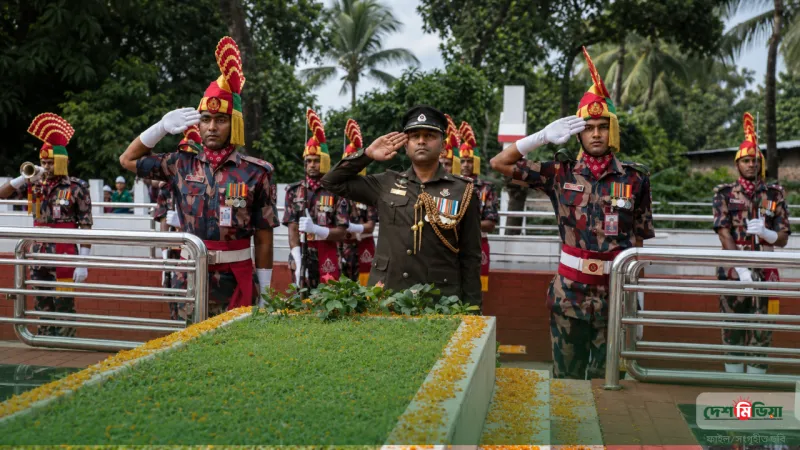 বীরশ্রেষ্ঠ নূর মোহাম্মদ শেখের শাহাদতবার্ষিকী: সীমান্তে অকুতোভয় বীরকে বিজিবির বিনম্র শ্রদ্ধা