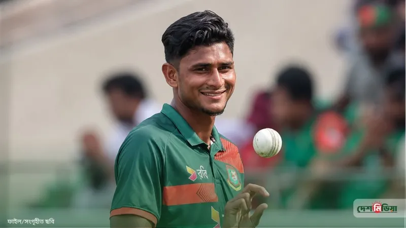 আইসিসির মসনদে বাংলাদেশের নতুন ‘গতিদানব’; বিশ্বসেরার লড়াইয়ে কাকে হারালেন নাহিদ রানা?