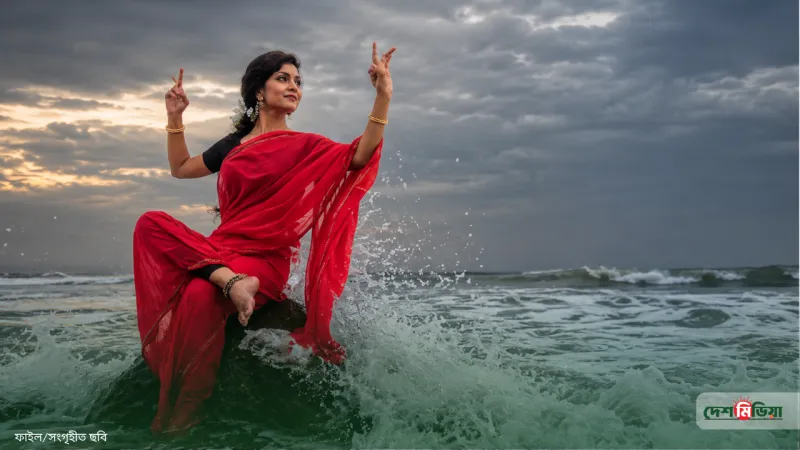 ‘সির সির’ গানে অর্পিতার ছন্দ; মুগ্ধ খোদ নোরা ফাতেহি ও সঞ্জয় দেব!