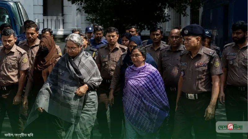 শাপলা চত্বর হত্যাকাণ্ড: ট্রাইব্যুনালের কাঠগড়ায় দীপু মনি-মোজাম্মেল বাবু, শুনানি ঘিরে রুদ্ধশ্বাস উত্তেজনা