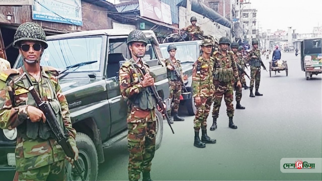 শান্তিপূর্ণ নির্বাচন নিশ্চিতের লক্ষ্যে মাঠে নামলো সশস্ত্র বাহিনী, ম্যাজিস্ট্রেটদের হাতেও বাড়তি ক্ষমতা