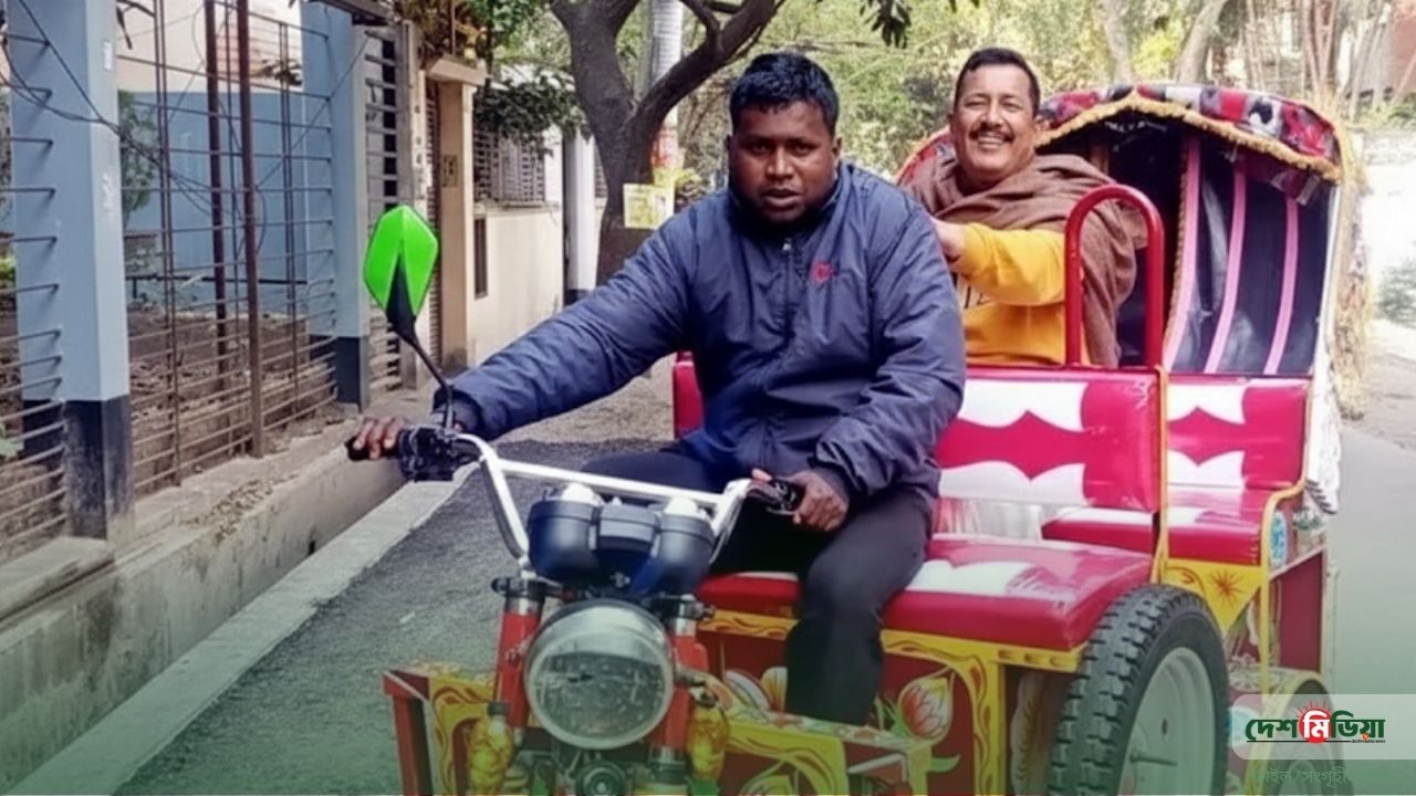 মেয়র থেকে ভূমিমন্ত্রী, তবুও বদলায়নি মিজানুর রহমান মিনুর সেই চিরচেনা রিকশাভ্রমণ