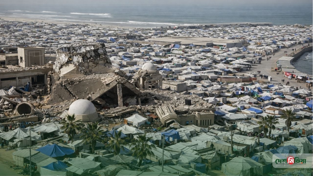 গাজায় শান্তির নামে রক্তাক্ত খেলা?