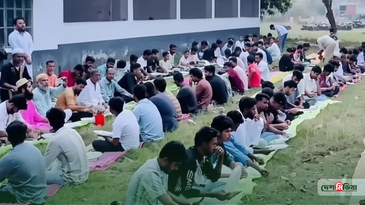 আদমদীঘিতে যুবলীগ-ছাত্রলীগ নেতাদের উপস্থিতিতে ইফতারের ভিডিও ভাইরাল