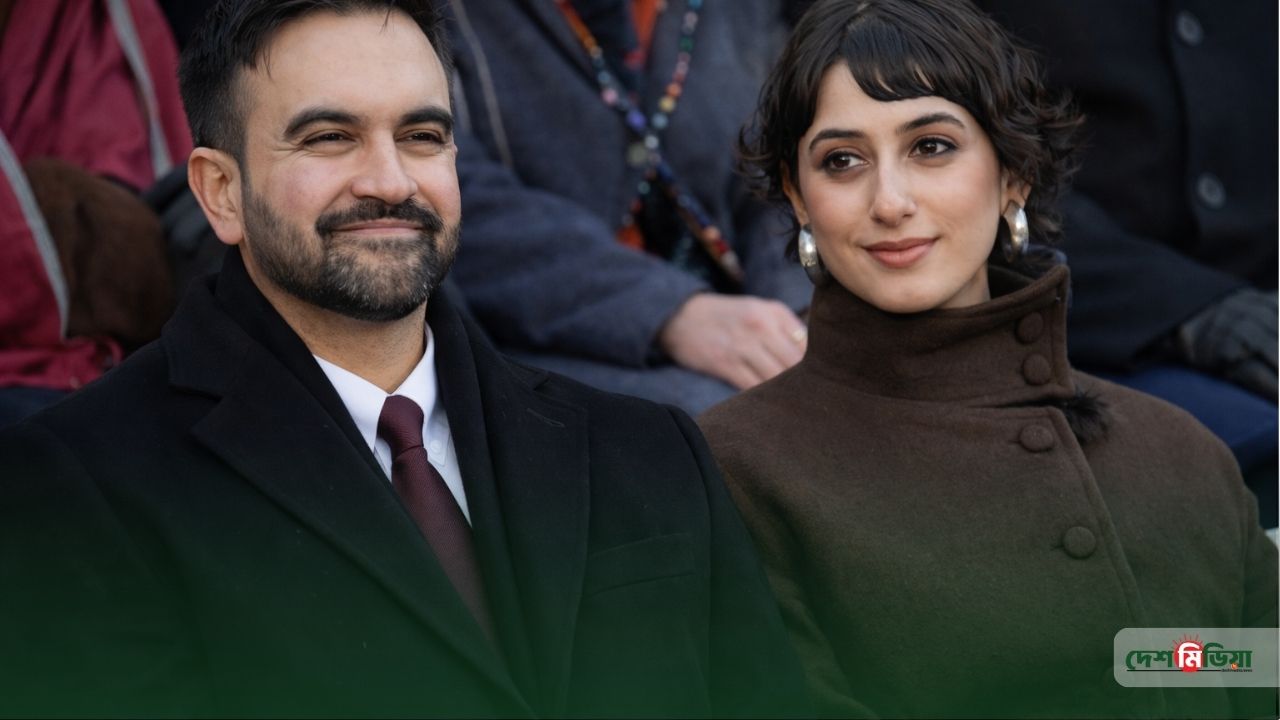 স্ত্রীর চিত্রকর্মই কি কাল হলো? ফিলিস্তিন ইস্যুতে আমেরিকায় চরম তোপের মুখে মেয়র মামদানি