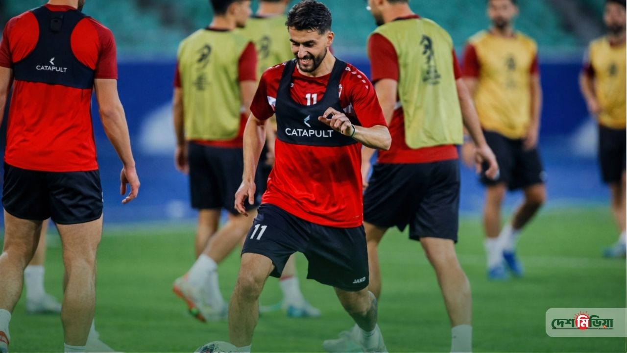 যুদ্ধের বারুদ মাড়িয়ে বিশ্বকাপের স্বপ্নে ইরাক