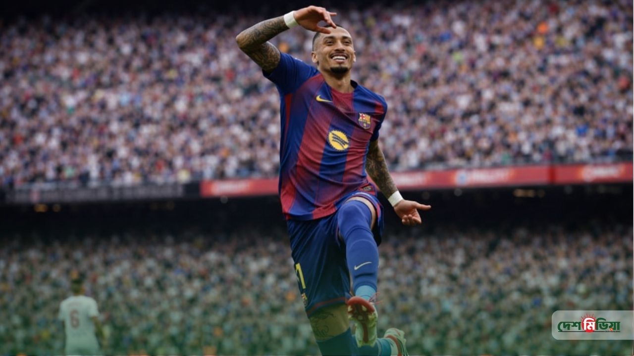 রাফিনিয়ার গোলবন্যা ও গাভির আবেগঘন প্রত্যাবর্তন: সেভিয়াকে ৫ গোলে চূর্ণ করল বার্সেলোনা!