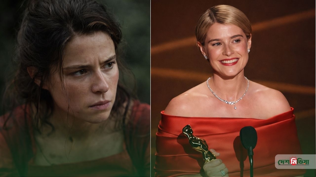 অস্কারে আইরিশ রূপকথা: জেসি বাকলির হাত ধরে ভাঙল দীর্ঘ বছরের রেকর্ড!