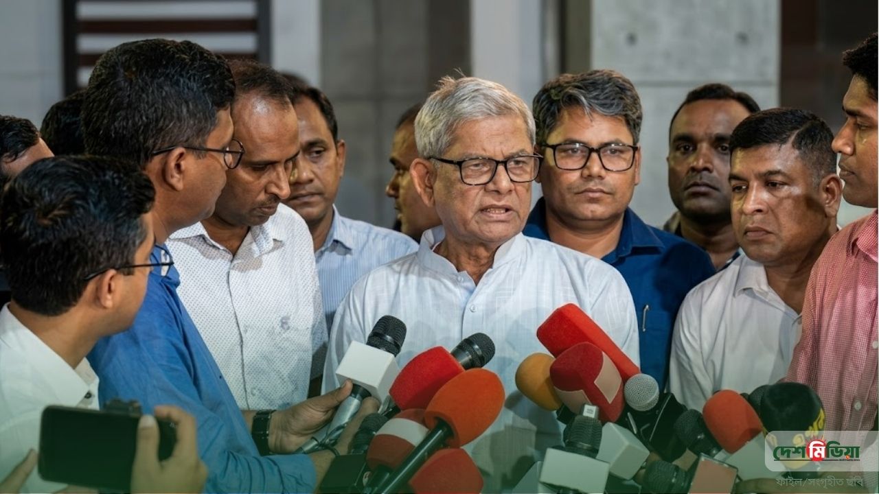 নির্বাচন পরবর্তী প্রথম বৈঠক; মির্জা ফখরুলের মুখে নতুন সাংগঠনিক বার্তার রহস্য