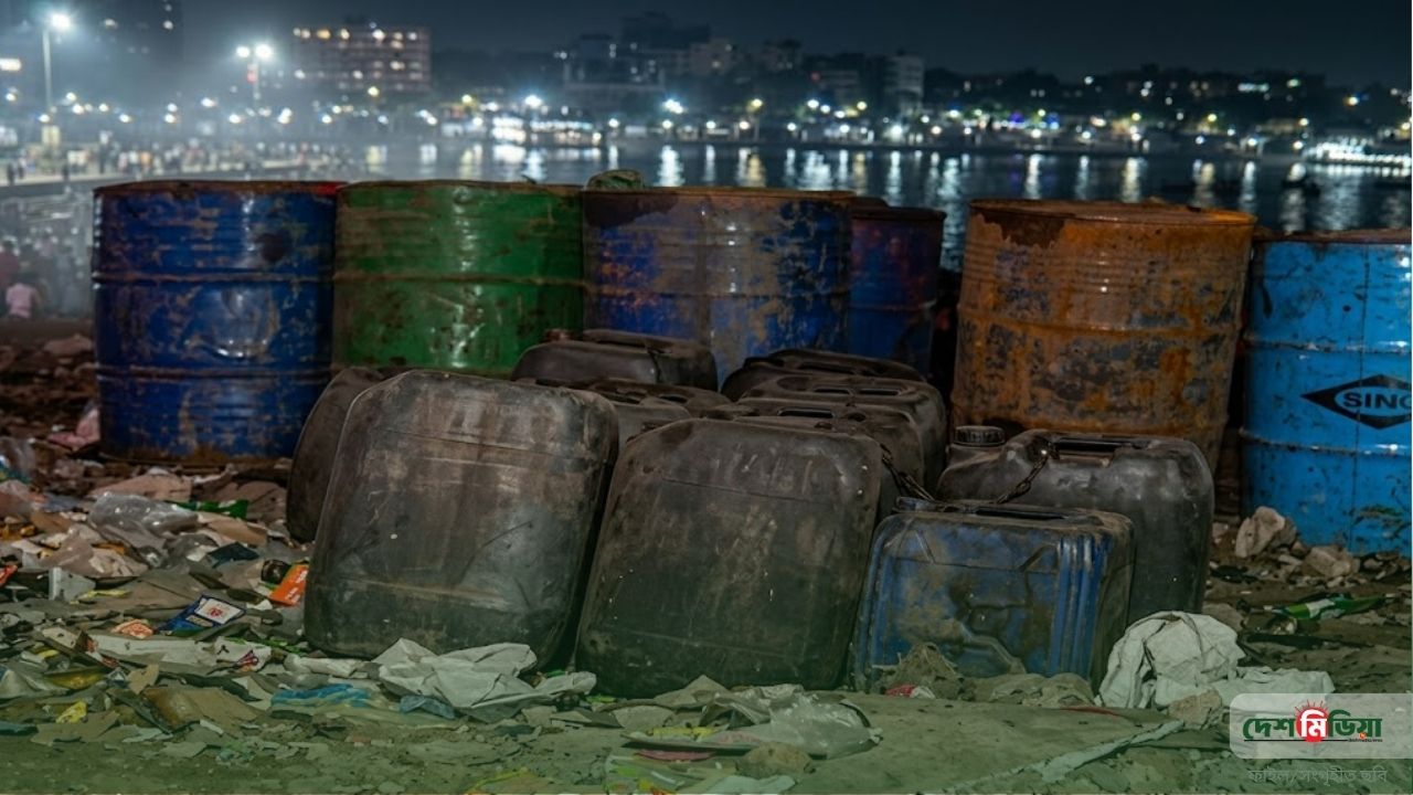 তেলঘাটে প্রশাসনের নাকের ডগায় জ্বালানি জালিয়াতি: ‘মিকচার’ জাদুতে পুড়ছে সাধারণের পকেট