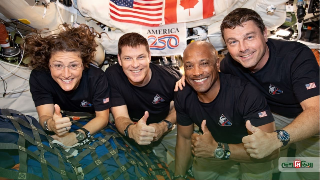 প্রশান্ত মহাসাগরে ওরিয়নের ঐতিহাসিক অবতরণ: চাঁদের মহাকাব্য লিখে পৃথিবীতে ফিরলেন ৪ নভোচারী