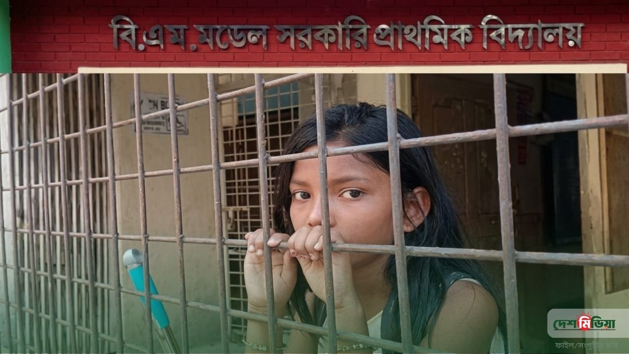 মেহেরপুরে ‘ছুটির ঘণ্টা’র আতঙ্ক: তালাবদ্ধ স্কুলের বাথরুমে আটকা শিশু সাদিয়া
