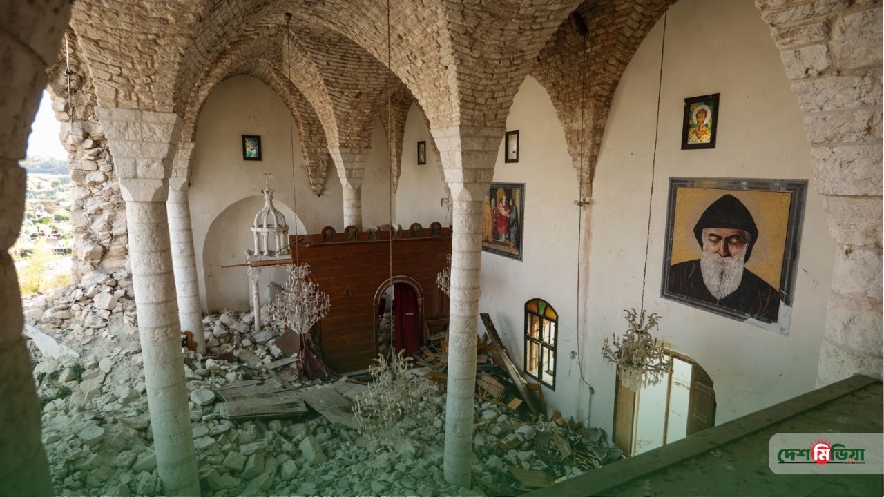 লেবাননে যিশুর মূর্তি ভাঙলেন ইসরায়েলি সেনা: ভিডিও ভাইরাল হতেই বিশ্বজুড়ে তীব্র নিন্দার ঝড়