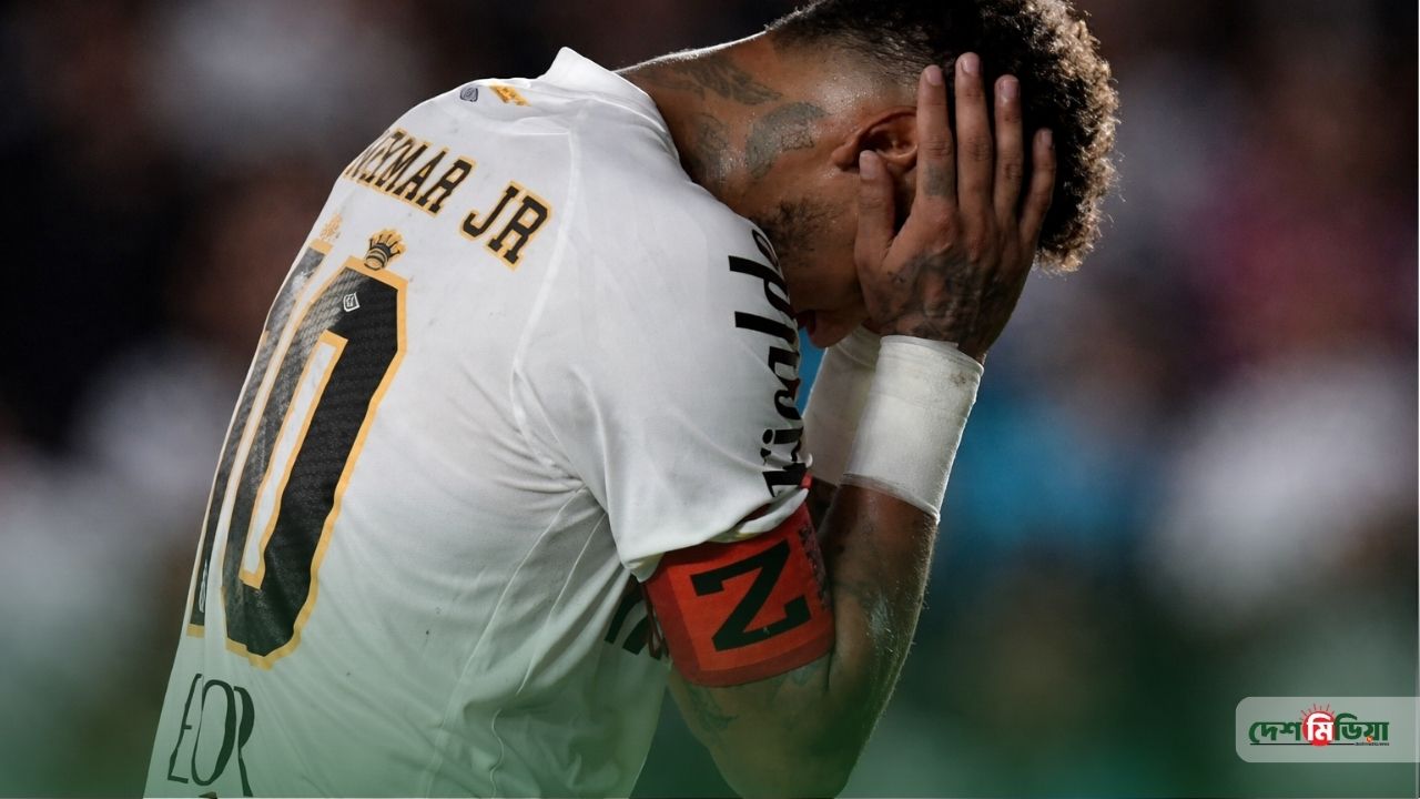 ঘরের মাঠে অপমানের শিকার নেইমার! সান্তোস সমর্থকদের আচরণে হতবাক ফুটবল বিশ্ব