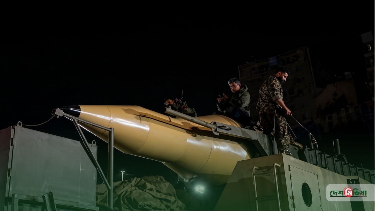 তেহরানের রাজপথে ক্ষেপণাস্ত্রের গর্জন: লক্ষ্য কি তবে তেল আবিব ও আরব জ্বালানি কেন্দ্র?