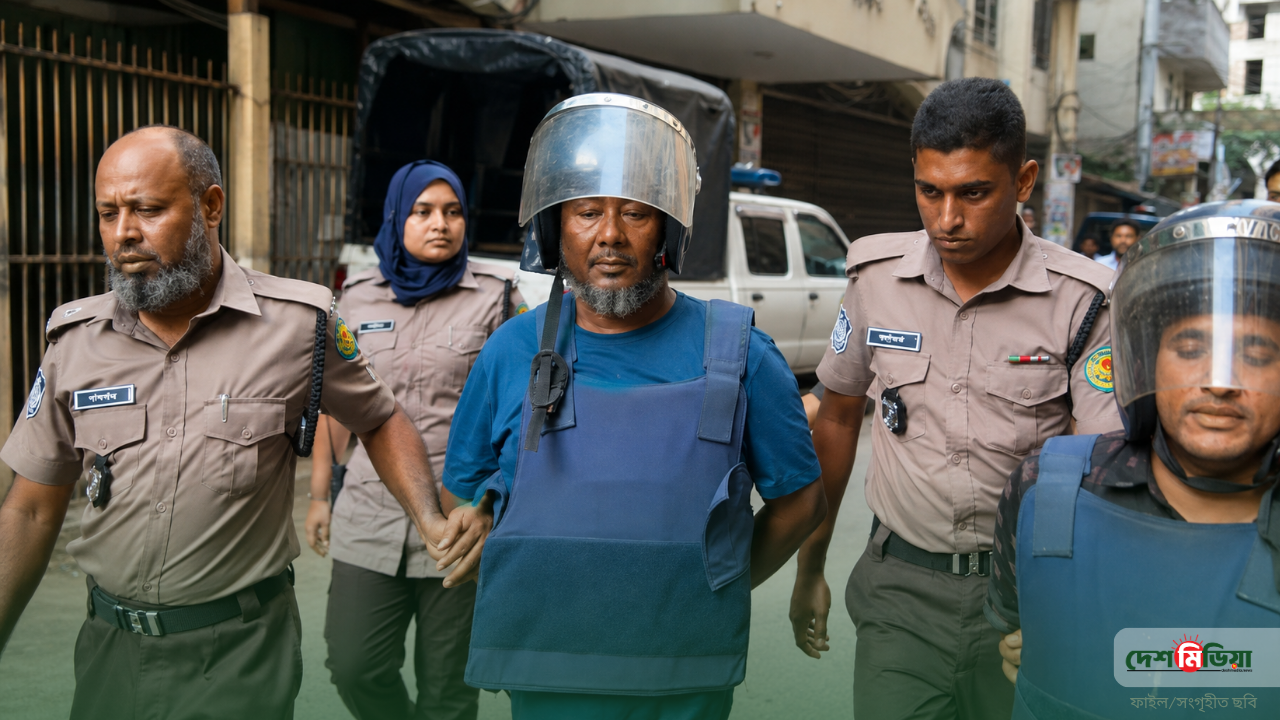 নাশকতার ষড়যন্ত্রের অভিযোগ: নিষিদ্ধ সংগঠনের ৬ নেতা ৩ দিনের রিমান্ডে
