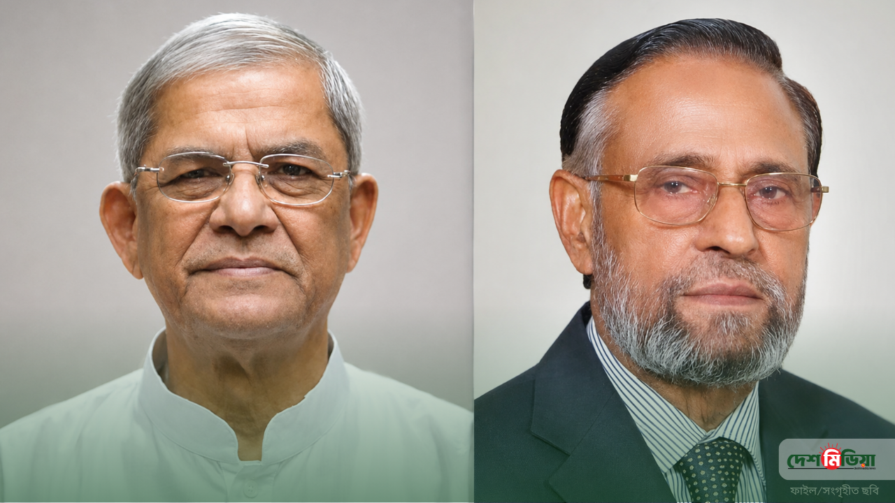 ফখরুল বনাম অলি আহমদ: আজ বঙ্গভবনের নতুন অধিপতি নির্বাচনের লড়াই
